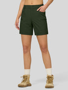 Willit Women's Hiking Shorts Quick Dry in armygreen1