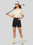 Willit Women's Hiking Shorts Quick Dry in black4