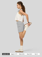 Willit Women's Hiking Shorts Quick Dry in light gray5