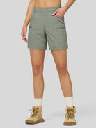 Willit Women's Hiking Shorts Quick Dry in sagegreen1