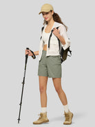 Willit Women's Hiking Shorts Quick Dry in sagegreen4