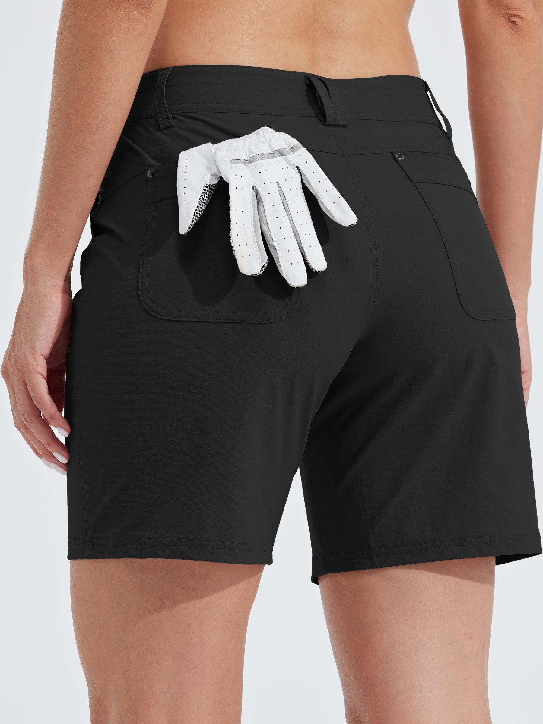 Womens Hiking Shorts Water Resistant black4