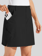 Willit Women's Lightweight Outdoor Skort_black