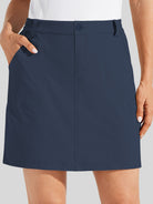 Willit Women's Lightweight Outdoor Skort_navy