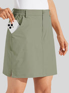 Willit Women's Lightweight Outdoor Skort_sage green