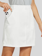 Willit Women's Lightweight Outdoor Skort_white