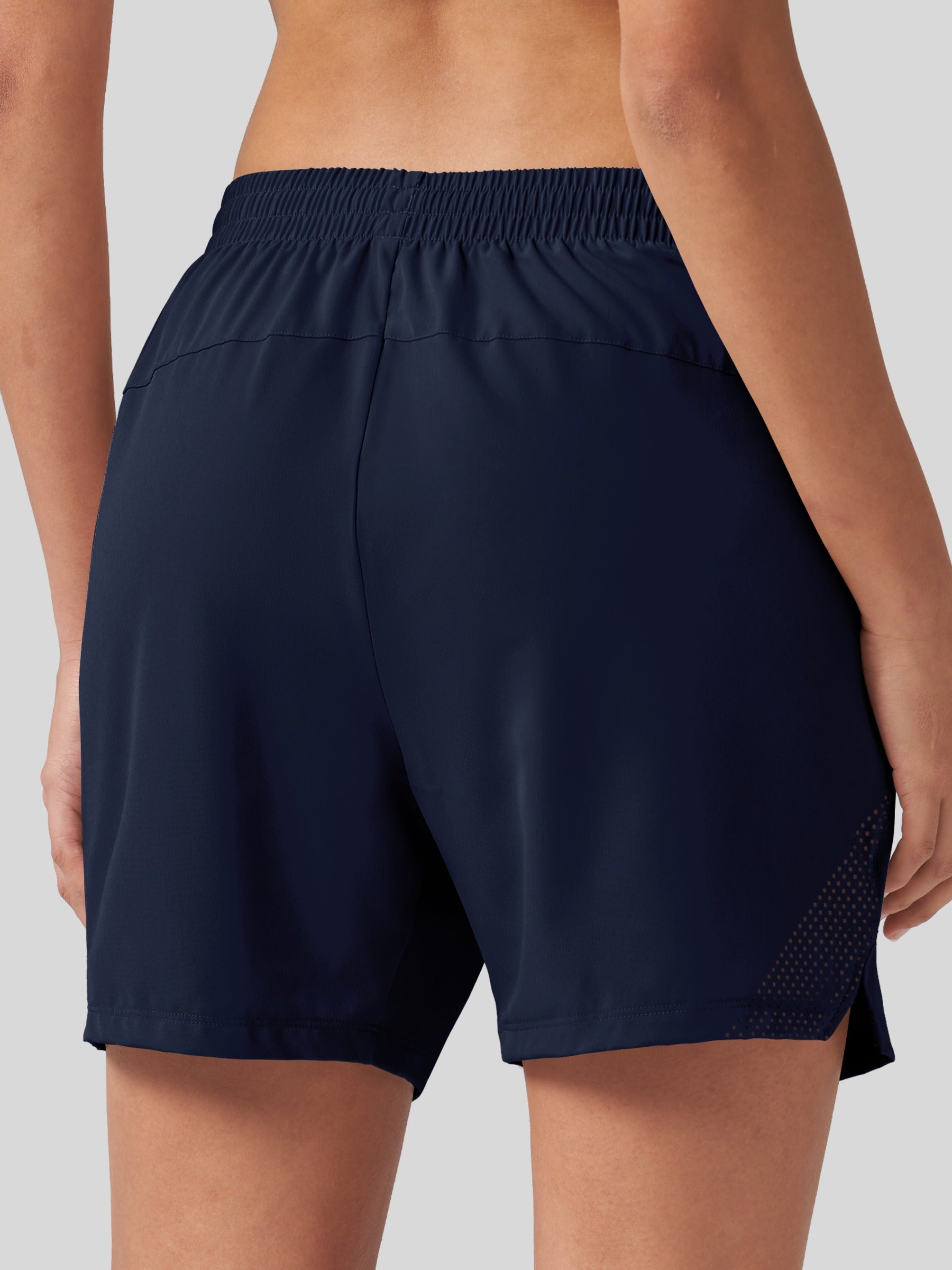Willit Women's Active Trek Shorts 7 Inch in navy2
