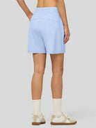 Willit Women's Quick-Dry Workout Shorts 5 Inch in baby blue3