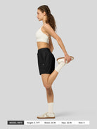 Willit Women's Quick-Dry Workout Shorts 5 Inch in navy5