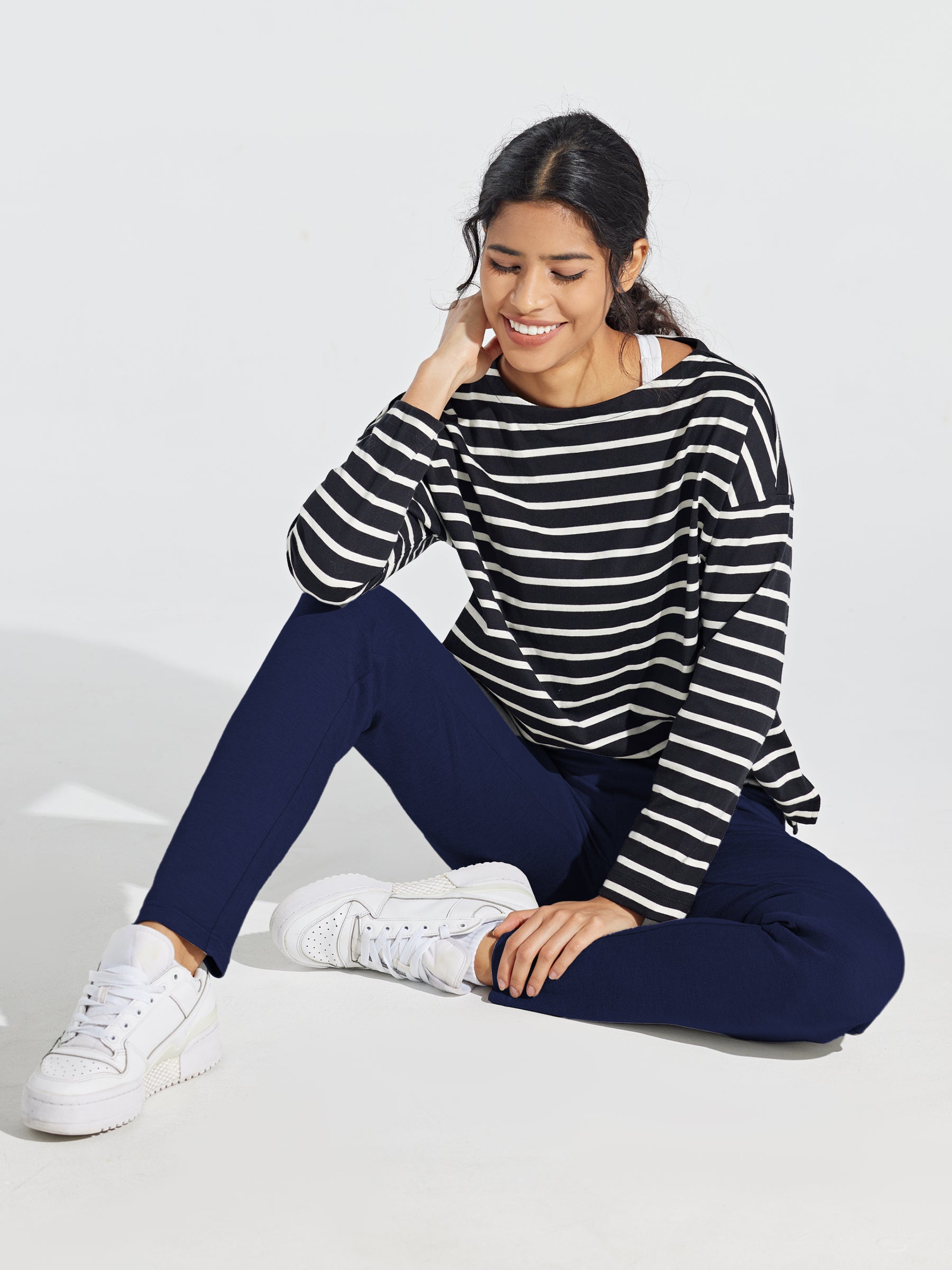 Womens Skinny Stretch Dress Pants navy