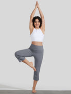 Willit Women's Straight Leg Capris Pants_light khaki