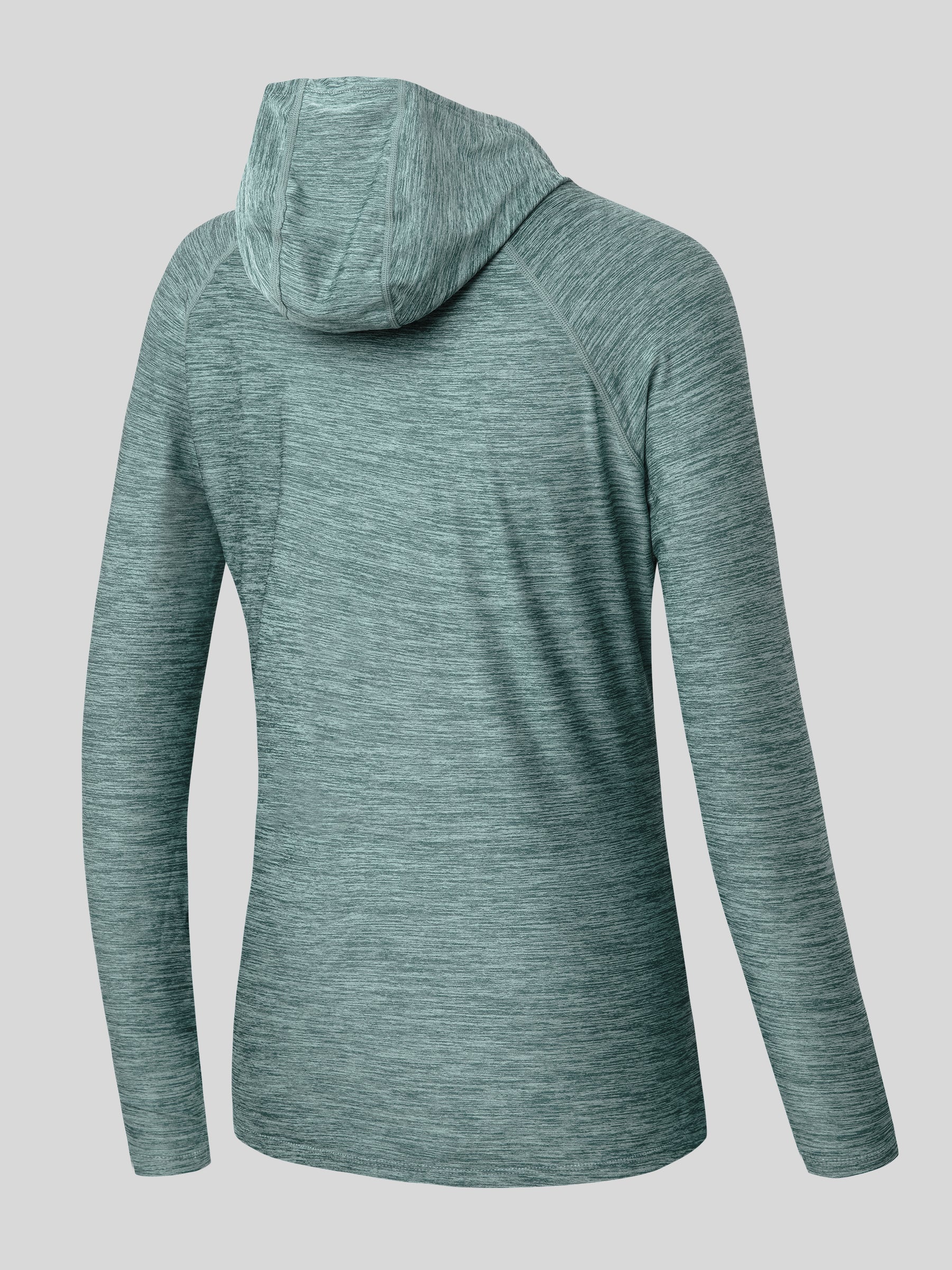 Willit Women's Sun Protection Hoodie UPF 50+_cyan
