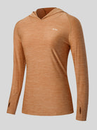 Willit Women's Sun Protection Hoodie UPF 50+_orange