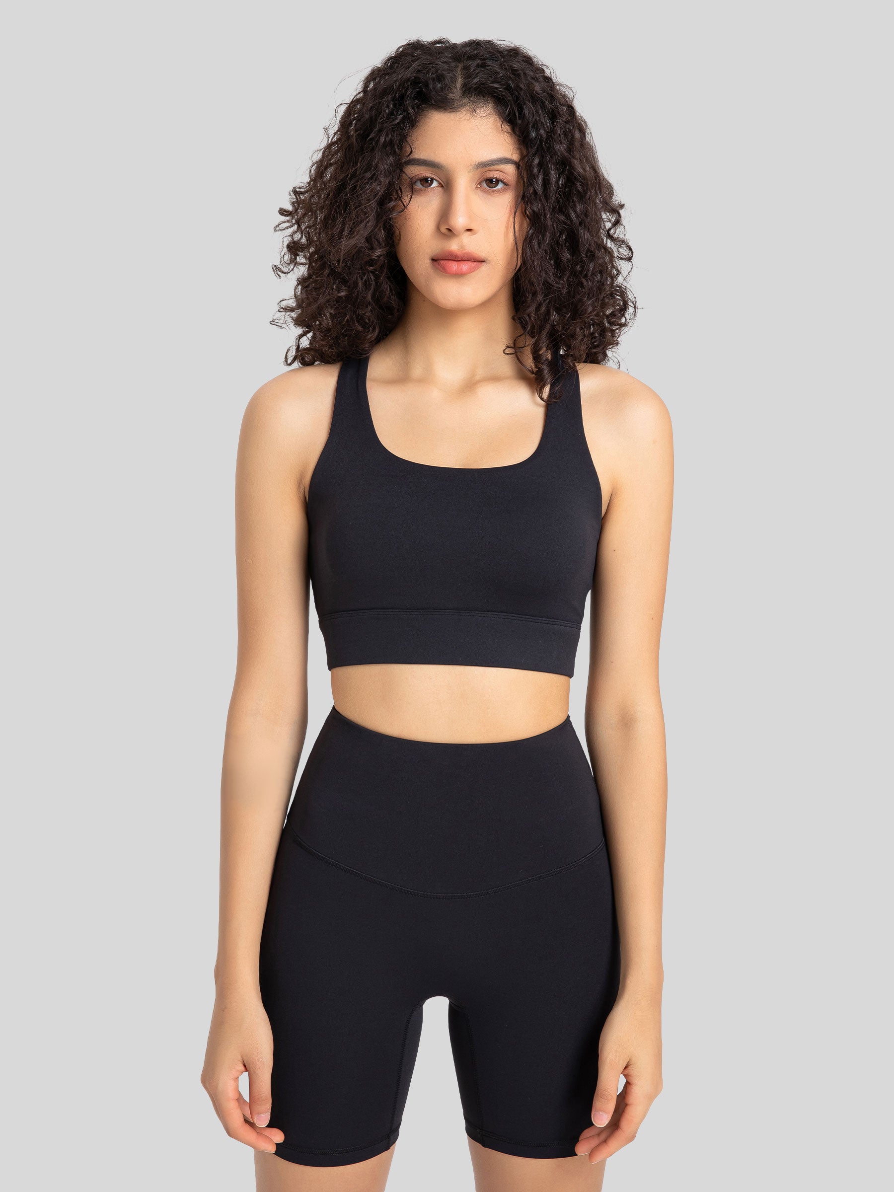 Womens Training Sports Bra black