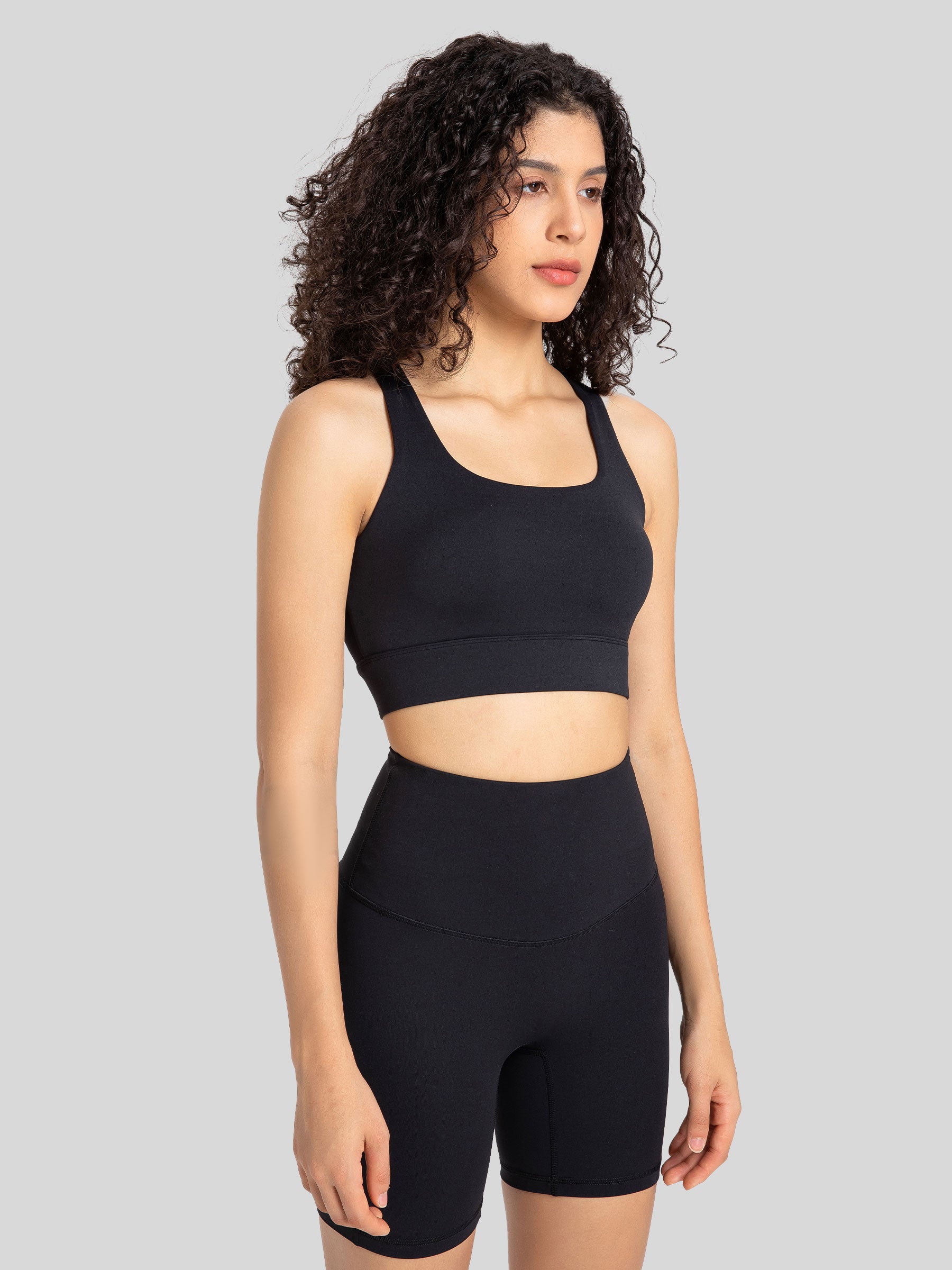 Womens Training Sports Bra black