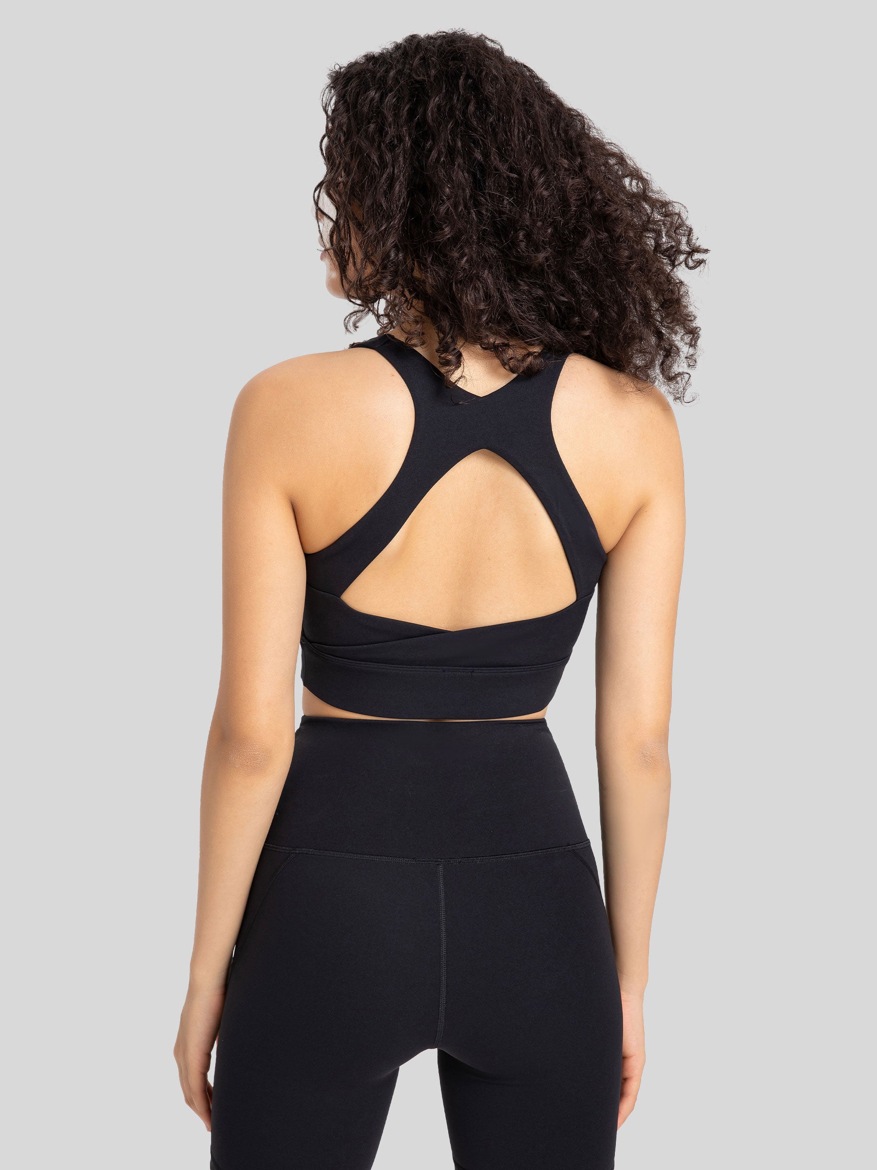 Womens Training Sports Bra black